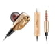thumbnail image 5 of Methold CK8 Auricular Unidad doble Unidad de 3,5 mm Auriculares intrauditivos Auriculares de micrófono de música para juegos con cable oro 1.2 m 2piezas, 5 of 6