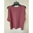 thumbnail image 4 of NY Collection Womens Petites Honeycomb Embellished Blouse, 4 of 6