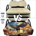 thumbnail image 6 of Yuyamidu Eagle Golf Cart Seat Cover USA Flag Golf Cart Seat Blanket with Pockets Portable Club Car Seat Towel Travel Sports Golf Cart Accessories, 6 of 8