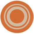 thumbnail image 1 of Colonial Mills Rug CN10R084X084 Coronado Round Braided Rug  Rust - 7 ft., 1 of 1