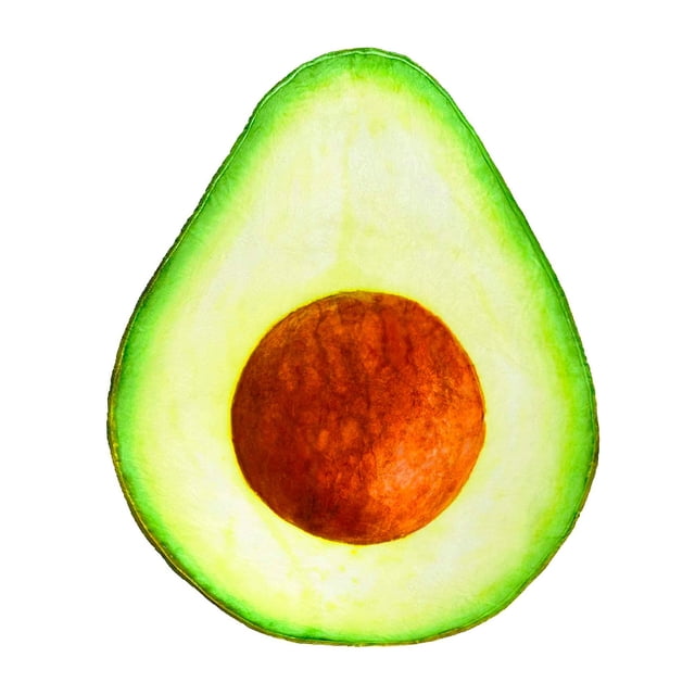 Manta De Franela Con Patrón De Aguacate Manta De Comida De Fruta Linda De Aguacate Transpirable Cojín De Silla De Playa Manta De Natación Manta De Baño Manta De Chal Manta De Comida De Fruta Linda Cateissary HA027400-02
