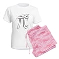 thumbnail image 6 of CafePress - Math Pi Graduate Women's Light Pajamas - Women's Short Sleeve Print T-Shirt and Pants Light Cotton Pajama Set, 6 of 7
