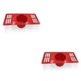 thumbnail image 4 of Vogacara Golf Putting Cup Air Vent Plastic Practice Hole Reutilizable Outdoor Golfer Trainer Golf Skill Training Aid Equipment rojo 2piezas Vogacara CBP189037, 4 of 6