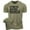 T-Shirt Military Green, variant on GYMISH Fitness Before Business Workout T-Shirt for Men – Funny Gym Shirt, Mens Gym TShirt, Gym Clothes for Men, Athletic Workout Wear