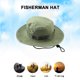 thumbnail image 4 of Sombrero de pescador Jungle Benny Cap Transpirable Casual Pescador Sombrero para acampar al aire libre Caza FLhrweasw  Nuevo, 4 of 7