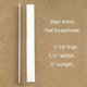 thumbnail image 4 of Thin Soapstone Holder Set, Flat Thin 1/16, Marked parent and Removable Markers, Suitable for We, 4 of 5