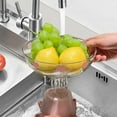 thumbnail image 3 of Food Storage Container Kitchen Organizer for Fruits and Vegetables Versatile Colander and Dish Drying Rack for Countertop Use, 3 of 5