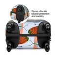 thumbnail image 4 of Lsque Insects and Flowers Printed Luggage Cover, Travel Luggage Protector,Scratch and Dirt Resistant, Fits 18-32 Inch Luggage - Small, 4 of 9