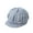 Gray, variant on Pnellth Mid-aged Women Winter Hat Thickened Knitted Elastic Short Brim Heart Rhinestone Decor Pure Color Windproof Warm Head Protection Lady Cap