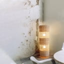 Arturesthome Japanese B&B Zen Rattan Floor Lamp