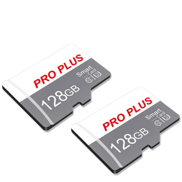 Bliksem Paquete de 2 Tarjeta de Memoria de 128 GB con Adaptador SD, Tarjeta SD de Alta Velocidad, Tarjeta TF, UHS-I C10 A1, para Tablet, Tel&eacute;fono Celular, C&aacute;mara, Audio de Coche
