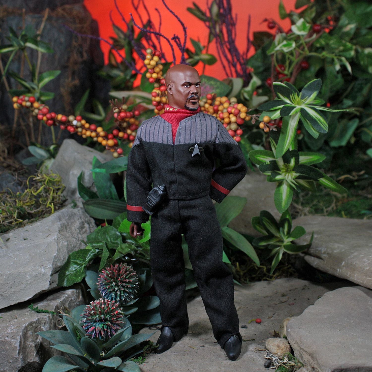 Mego - Captain Sisko - Star Trek 8in Action Figure