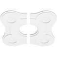 thumbnail image 2 of 24"OD x 7"ID x 8 1/4"C x 1"P Luna Architectural Grade PVC Contemporary Ceiling Medallion, Two Piece, 2 of 11