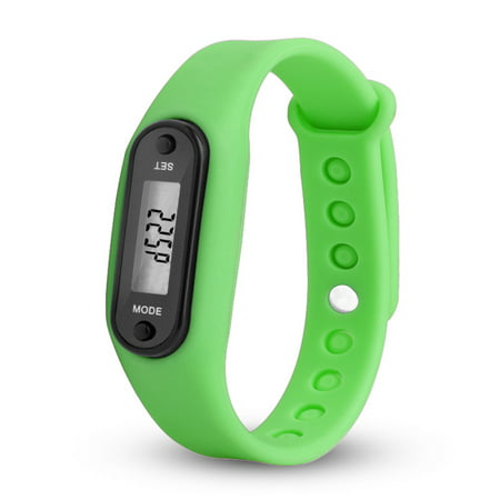 Tuscom Run Step Watch Bracelet Pedometer Calorie Counter Digital LCD Walking
