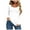 White, variant on Aayomet Summer Tops For Women Women's Brushed Tech Stretch Long-Sleeve Crewneck Shirt,Yellow M