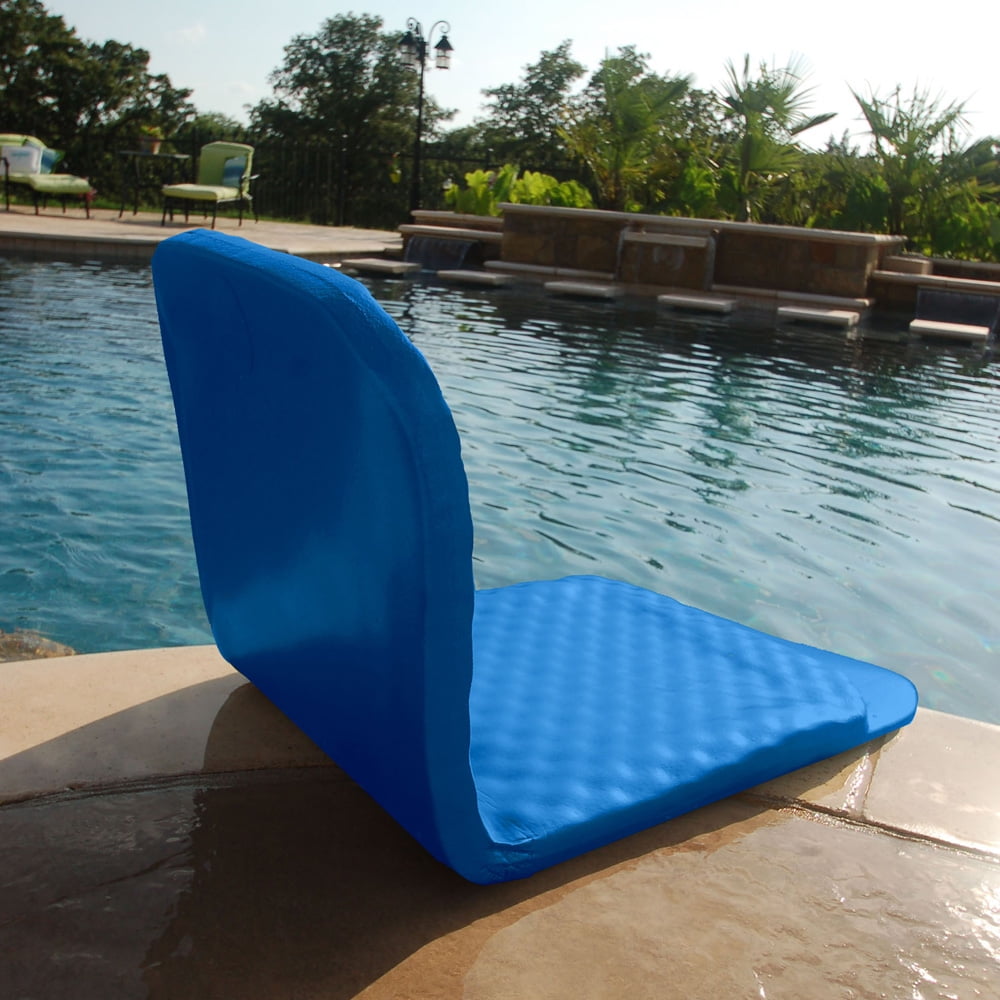 Pool Mate Poolside Chair Blue