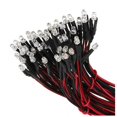 thumbnail image 1 of 10 Uds 12V 20Cm LED Pre Cableado 3Mm Rojo, 1 of 2