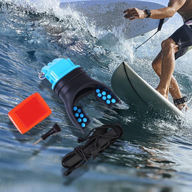 Silicone Bite Mount Mouth Holders Surf Dive Mouth Piece for Action Camera for Skiing Water Sports Kayaking Skating Swimming He Qiyong unisex