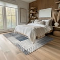 thumbnail image 2 of Milliken Residency Area Rug GRIDLOX Gridlox Blue Modern, 7' x 10', 2 of 5