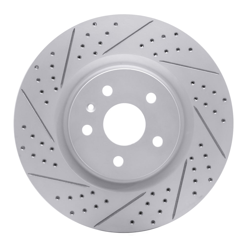 Dynamic Friction Company 830-45017L DFC Geoperformance Rotor - Drilled and Slotted