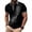 Gray, variant on Men's 3D Print Short Sleeve Collared Shirt Button Placket Abstract Graphic Casual Slim Fit Top Camisa Estampada para Hombre