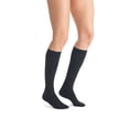 thumbnail image 1 of JOBST Opaque Compression Stockings, 20-30 mmHg, Knee High, SoftFit Band, Closed Toe, Anthracite, X-Large, 1 of 4