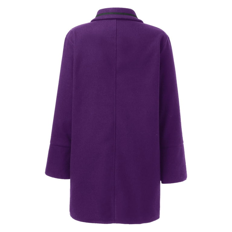 LBECLEY Women Coat Wool Woman Coat Women's Coat Casual Design