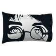 thumbnail image 5 of Harry Potter Always Black & White Microfiber Bed Sheet Set, 5 of 9