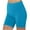 Blue, variant on gakvbuo Biker Shorts For Women High Waist Yoga Workout Shorts Running Shorts Leggings Solid Sports Active Three Pants