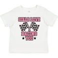 thumbnail image 3 of Inktastic Girls Love Racing Rally Flags Girls Toddler T-Shirt, 3 of 5