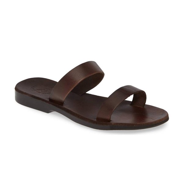 Ada Leather Double Strap Sandal Womens Sandals Walmart Com