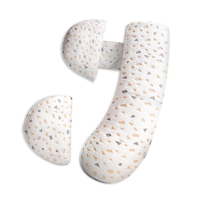 Pregnancy Pillows Pregnancy Pillow with Adjustable and Removable Cover White