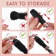 thumbnail image 4 of Juego de brochas de maquillaje facial WEIHJMXG 4 en 1 2 juegos negro blanco, 4 of 5