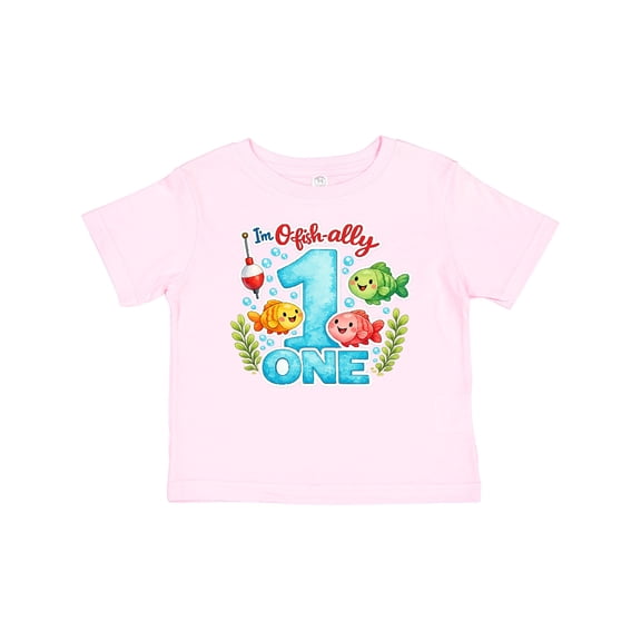 Inktastic O-fish-ally One 1st Birthday Boys or Girls Baby T-Shirt