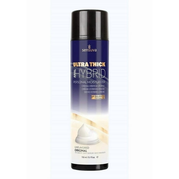 Sensuva Ultra-Thick Moisurizer Anal Hybrid Based Personal Lubricant, 5.1oz