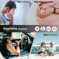 thumbnail image 7 of EmeTerm Explore Anti-nausea Wristband Morning & Motion Travel Sickness Vomit Relief Rechargeable No Gel Drug Free Wrist Bands Without Side Effects, 7 of 7