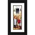 thumbnail image 1 of West, Ronald 7x14 Black Ornate Wood Framed with Double Matting Museum Art Print Titled - Pinotage Ice Tea, 1 of 4