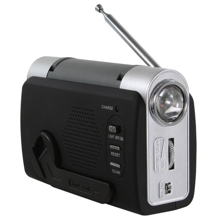 Hands Free Emergency Speakerphone - Sportsman Series Hand Crank Emergency Radio