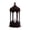 Red, variant on LED Hexagonal Flameless Electronic Candle Light, Battery Operated Flickering Lamp, Smokeless Ambient Ornament for Home, Wedding, Holiday Party and Indoor Tabletop Decoration-(Brown)