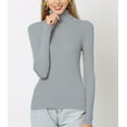 thumbnail image 3 of Womens Sweaters Pullover Long Sleeve Tops Slim Fit Turtleneck Knit Sweater Tops Alsol Lamesa(S-5XL), 3 of 6
