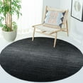 thumbnail image 2 of SAFAVIEH Adirondack Cleves Abstract Area Rug, Black/Grey, 8' x 8' Round, 2 of 7