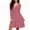 Hot Pink, variant on BRGZLK Womens Long Sleeve Dress Ribbed Knit V Neck Long Sleeve Dresses A Line Wrap Dress Fall Business Casual Solid Dress Outfits Black XXL
