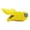 Yellow, variant on YIFAEUX Anti Bite Duck Mouth Shape Dog Muzzle Silicone Duck Bill Dog Mouth Cover Adjustable Dog Muzzle Face Guard for Small Medium Dogs