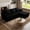 Black, variant on Novilla 92.5" L-Shaped Sectional Sofa, Modular Cloud Couch with Deep Seat, Corduroy 3 Seat Sofa, Smart Coil & High-Density Foam Support, No Assembly, Modern Couch for Living Room, Apartment, Black