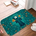 thumbnail image 5 of 1pc The Pumpkin Carrying Figure Absorbent Non-Slip Bathroom Thickened Flannel Rug Decor,Soft,Quick Drying,Suitable For Indoor/outdoor Use,Bathrooms,Bedrooms,Kitchens,Terrace,Laundry Rooms,16"x24", 5 of 9