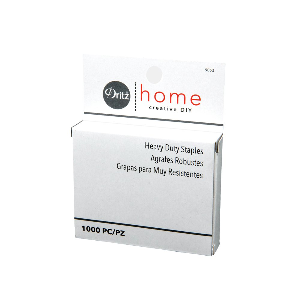 Dritz Home 7/16" Heavy Duty Staple Gun Refill, 1000 Count