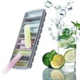 thumbnail image 2 of Silicone With Lid 10 Cavity Homemade Ice Tray for Kitchen Dining Bar Household Use Durable Flexible, 2 of 6