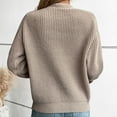 thumbnail image 7 of fatyb Cardigan Sweater for Women Lightweight Casual Long Sleeve Knit Open Front Crochet Cardigans Jackets, 7 of 7