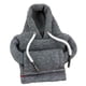thumbnail image 1 of Funda para pomo de cambio de marchas de coche, cálida y cálida, con capucha para festivales, divertida y antivuelco. Gris, 1 of 5