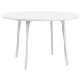 thumbnail image 3 of Ensemble de Salle à Manger Moderne de Patio 5 Pcs avec Table à Manger et Ensemble de 4 Chaises de Salle à Manger en Blanc, 3 of 3